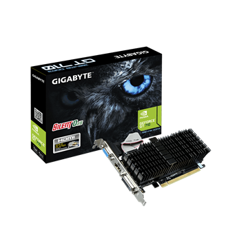 Gigabyte PCIe NVIDIA GT 710 1GB DDR3 - GV-N710SL-1GL