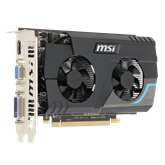 VGA MSI PCIe AMD HD 6570 1GB DDR3 - R6570-MD1GD3 V2