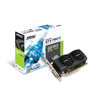 MSI PCIe NVIDIA GTX 750 Ti 2GB GDDR5 - N750Ti-2GD5TLP