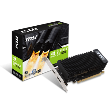 MSI NVIDIA GT 1030 2GB - GeForce GT 1030 2GH LP OC