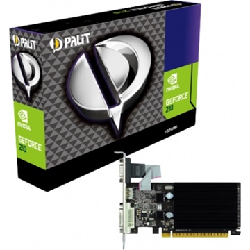 VGA Palit PCIe NVIDIA GT 210 1GB DDR3 - NEAG2100HD06-1193H