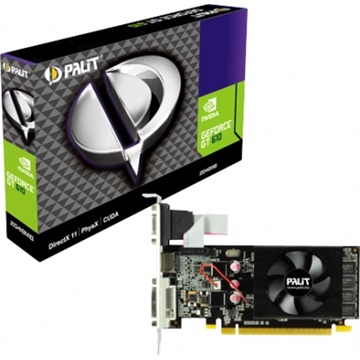 VGA Palit PCIe NVIDIA GT 610 2GB DDR3 - NEAT6100HD46-1196F