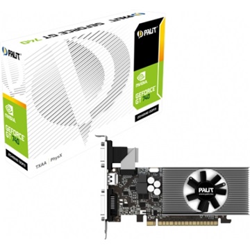 VGA Palit PCIe NVIDIA GT 740 2GB DDR3 - NEAT7400HD41-1070F