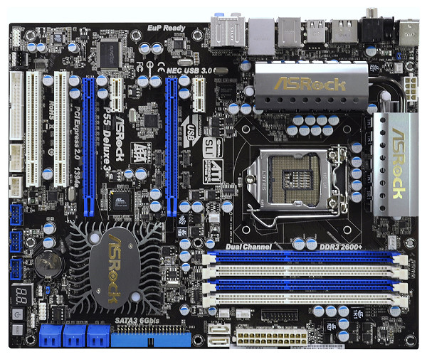 AL ASROCK s1156 P55 DELUXE3
