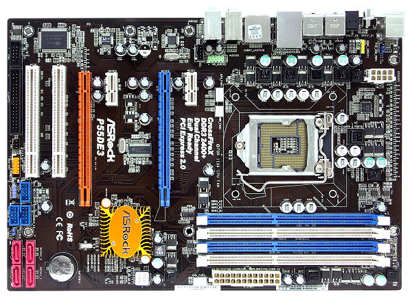 AL ASROCK s1156 P55DE3