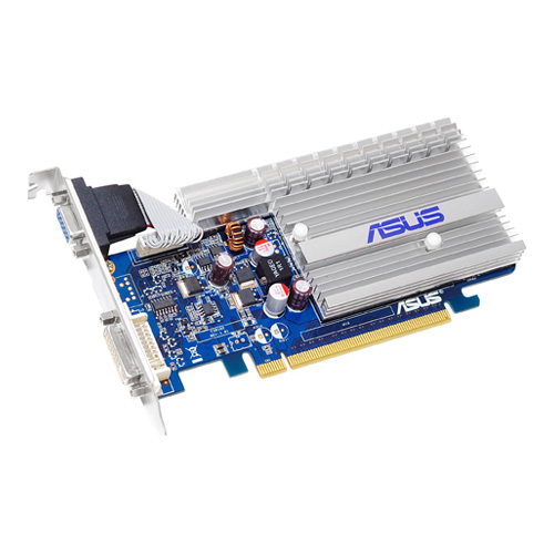 VGA Asus PCIe EN8400GS SILENT/P/512MB - NVIDIA CUDA támogatással