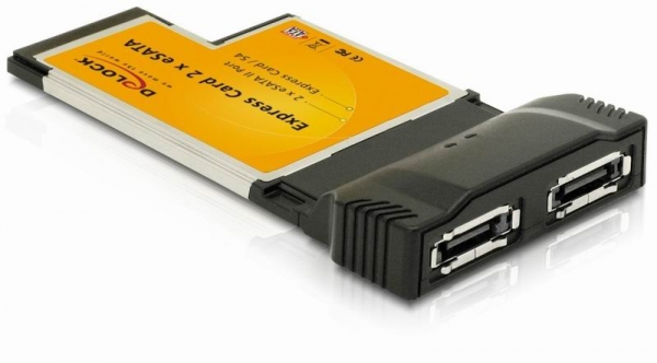 ADA Express Card adapter 2x eSATAII port DeLock 61382