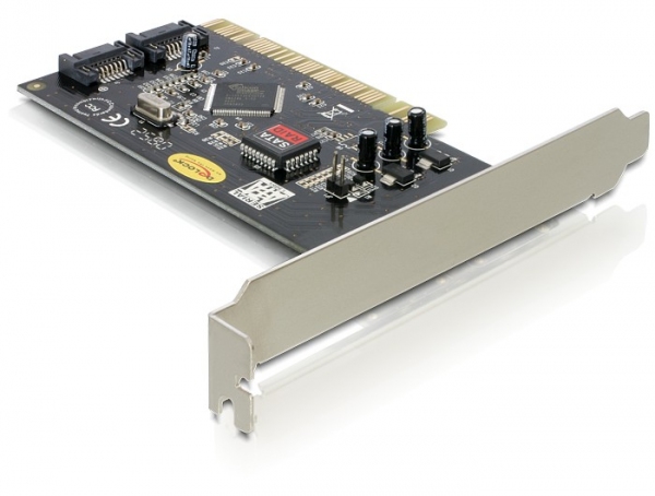 ADA PCI kártya 2x SATA port RAID 0, 1 DeLock 70096