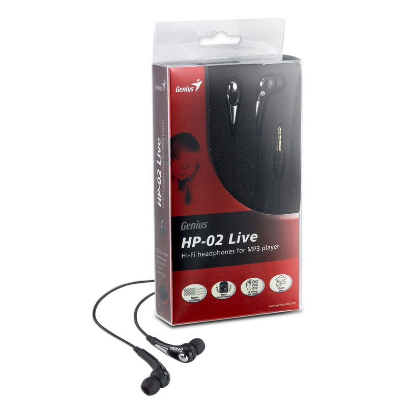 HPE Genius HP-02 LIVE Fülhallgató