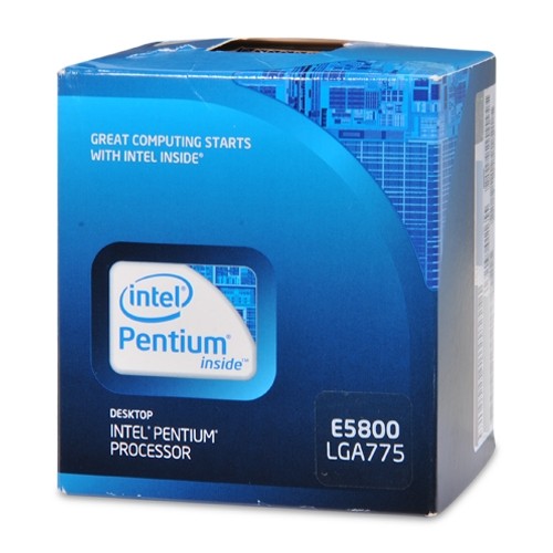 CPU Intel s775 Pentium Dual Core E5800 3,20GHz BOX - Expert webáruház