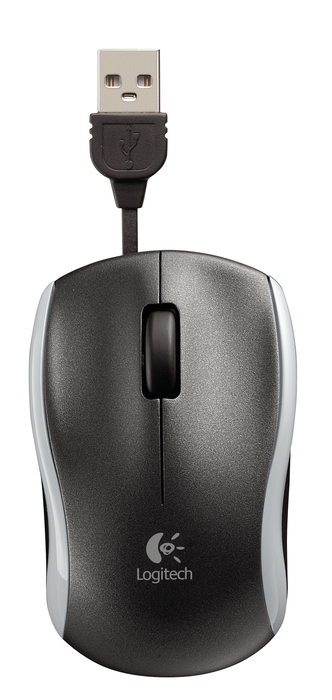 Mouse Logitech M125 Optical Silver USB