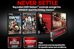 AMD Never Settle akció!