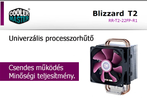 Platformbarát hűtési megoldás - Cooler Master Blizzard T2 
