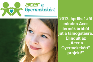 Acer a gyermekekért!
