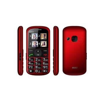 myPhone HALO 2 2,2" mobiltelefon - piros - Bontott, tesztelt termék