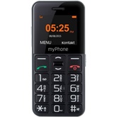 myPhone HALO Easy 1,7" mobiltelefon - fekete - Bontott, tesztelt termék