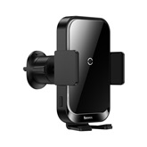 Baseus Halo Electric szellőzőrácsra rögzíthető vezeték nélküli autós telefon gyorstöltő és tartó