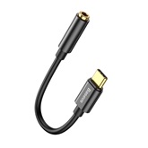 Baseus L54 USB Type-C – 3.5 mm jack audió kábel, fekete