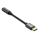Baseus L54 USB Type-C – 3.5 mm jack audió kábel, fekete
