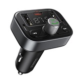 Baseus S-09 Pro FM transzmitter, zenelejátszó, autós töltő, fekete