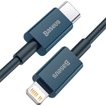 Baseus Superior USB Type-C – iPhone, 20W gyorstöltős adatkábel, 1 m, kék