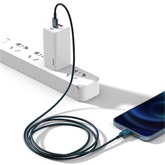Baseus Superior USB Type-C – iPhone, 20W gyorstöltős adatkábel, 1 m, kék