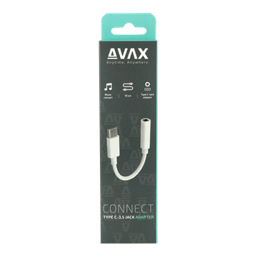 AVAX AD300 CONNECT Type C - 3.5 Jack adapter