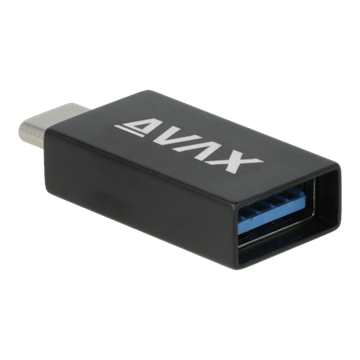 AVAX AD602 CONNECT+ Type C - USB A OTG adapter - Windows/MacOS