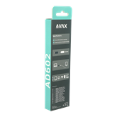 AVAX AD602 CONNECT+ Type C - USB A OTG adapter - Windows/MacOS