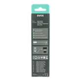 AVAX AD604 CONNECT+ Type C 3.0 - Gigabit Ethernet adapter, alumínium