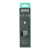 AVAX AD605 CONNECT+ Type C 3.1-Display port 1.2 adapter