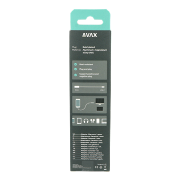 AVAX AD605 CONNECT+ Type C 3.1-Display port 1.2 adapter