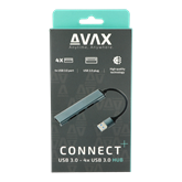 AVAX HB600 CONNECT+ USB 3.0 - 4xUSB 3.0 HUB