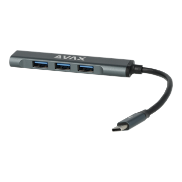 AVAX HB601 CONNECT+ Type C - 4xUSB 3.0 HUB