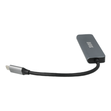 AVAX HB611 CONNECT+ 5in1 Multi HUB Type C - HDMI(4k60Hz), TypeC, 2xUSB 3.0, PD 100W
