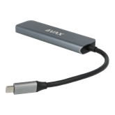 AVAX HB611 CONNECT+ 5in1 Multi HUB Type C - HDMI(4k60Hz), TypeC, 2xUSB 3.0, PD 100W