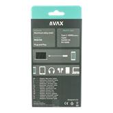 AVAX HB611 CONNECT+ 5in1 Multi HUB Type C - HDMI(4k60Hz), TypeC, 2xUSB 3.0, PD 100W