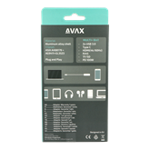 AVAX HB612 CONNECT+ 8in1 Multi HUB 2xUSB 3.0, TypeC, HDMI(4K/60Hz), RJ45, TF/SD, PD 100W