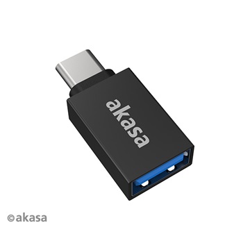 Akasa - USB Type-C Male to USB Type-A Female Adapter - Duo pack - AK-CBUB62-KT02