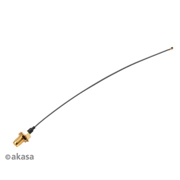 Akasa - I-PEX MHF4L - RP-SMA Pigtail kábel - A-ATC01-150GR