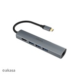 Akasa USB Type-C 5in1 dock -  AK-CBCA22-18BK