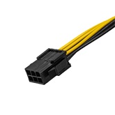 Akyga Adapter PCI Express 6-pin M/ 6+2-pin F AK-CA-07