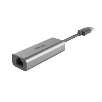 Asus USB-C2500 USB-A - Ethernet Adapter - Szürke