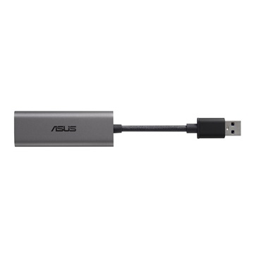 Asus USB-C2500 USB-A - Ethernet Adapter - Szürke