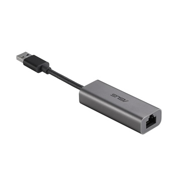 Asus USB-C2500 USB-A - Ethernet Adapter - Szürke
