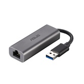 Asus USB-C2500 USB-A - Ethernet Adapter - Szürke