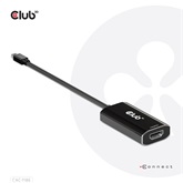 Club3D Mini DisplayPort 1.4 to HDMI 4K120Hz with DSC1.2 Active Adapter M/F