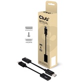 Club3D DISPLAY PORT 1.1 TO HDMI 1.4 VR READY  MALE TO FEMALE PASSIVE ADAPTER