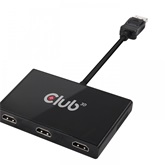 Club3D DP 1.2 TO 2 HDMI 1.4  SUPPORTS UP TO 3*1080p - DC POWERED