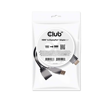 Club3D HDMI to DisplayPort Adapter Male/Female